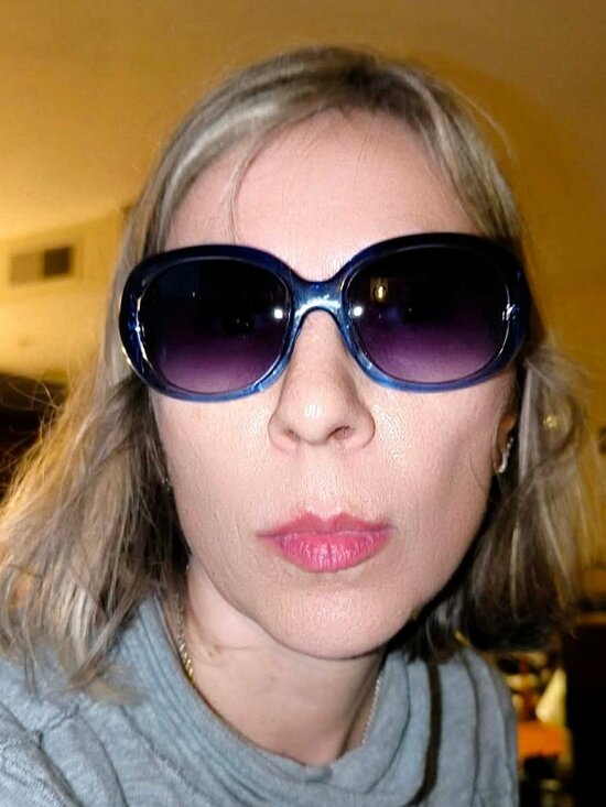 Cole Haan Sunglasses Cobalt Navy Blue Gradient Lenses main image 5